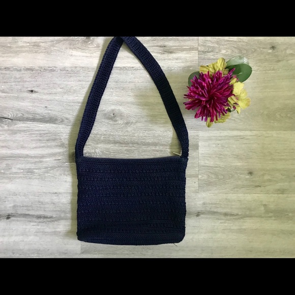 The Sak Handbags - The Sak Navy Crotchet Purse